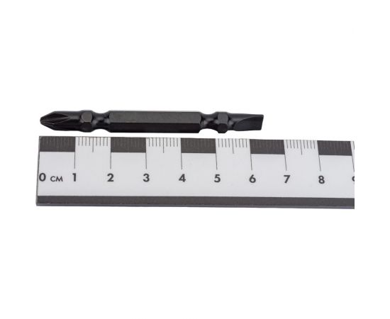 Бита двухсторонняя магнитная (10 шт; PH2/SL5.5; 65 мм) WURZ 2610 – изображение 3