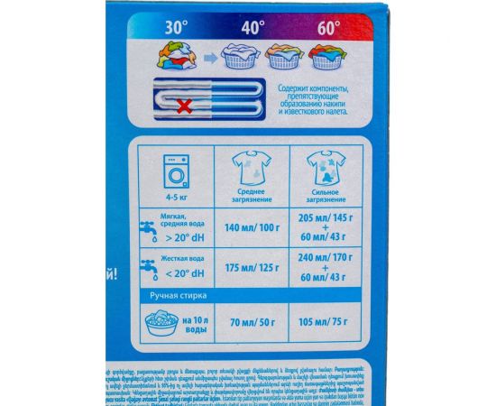 Стиральный порошок автомат для цветного белья Сонца 400г Чайка Северное сияние 86455 – изображение 3