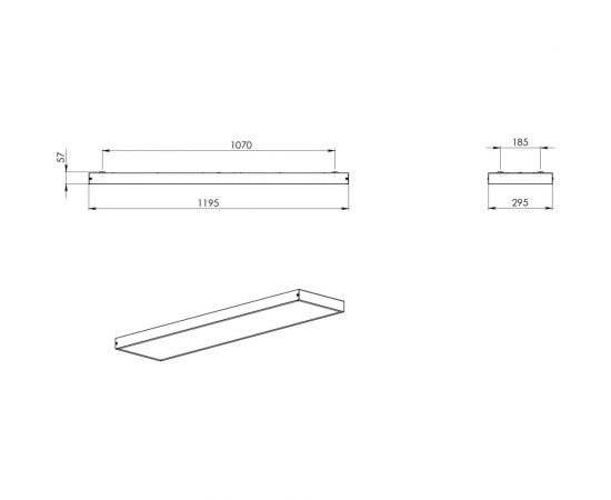 Светодиодный светильник Delta-Svet DL78-08-295х1195 6000122 – изображение 4