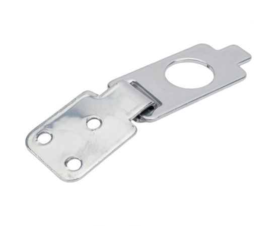 Дверной стопор с фиксатором Домарт 150 мм, крепление в бетон, хром 170249 – изображение 5