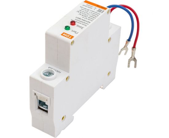 Реле напряжения TDM 1ф АЗМ-1М 1-модуль 63А-230В SQ1504-0021 – изображение 5