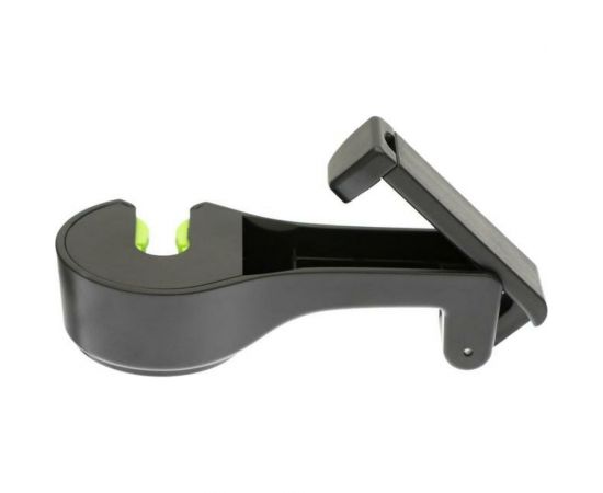 Вешалка-крючок на подголовник СИМАЛЕНД с держателем телефона, черный 7038868 – изображение 2