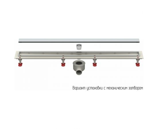 Душевой трап Татполимер ТП-55.1С-800 с горизонтальным выходом, сухой и гидро затвор 51042 – изображение 9