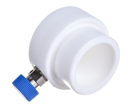 Коллектор PP-R со встроенными кранами и воздухоотводчиком Berke Plastik 40мм х 20мм на 2 выхода, синий, 3272-mnb-400220 – изображение 4