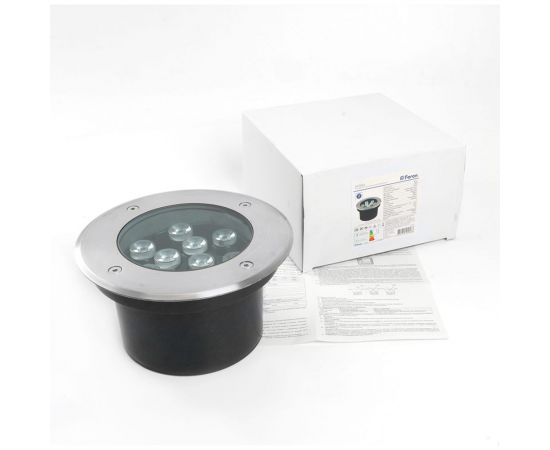 Светодиодный тротуарный (грунтовый) светильник FERON SP2803 9LED, 4000К ,10W, AC12V D160xH90mm,вн.диаметр:110mm,IP67 48347 – изображение 3