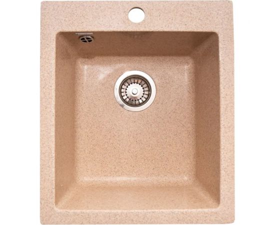 Кухонная мойка GranAlliance GA-24 песочный GA-24-302 