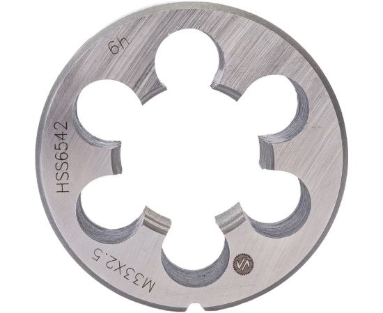 Плашка ИНСТУЛС М33.0x2.5x65x18 Р6М5 6h ГОСТ 9740-71 00001181996 