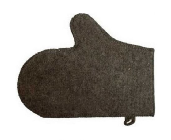 Банная рукавица Никитинская мануфактура серая ХВ5403 