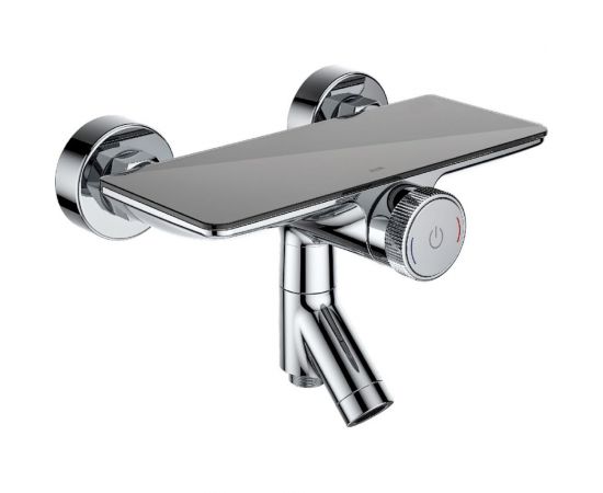 Смеситель для ванны IDDIS Shelfy с управлением Push Control SHESBBTi02WA 