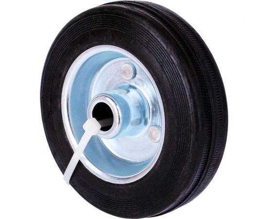 Колесо (100 мм; сталь/резина) Стройбат 349870 