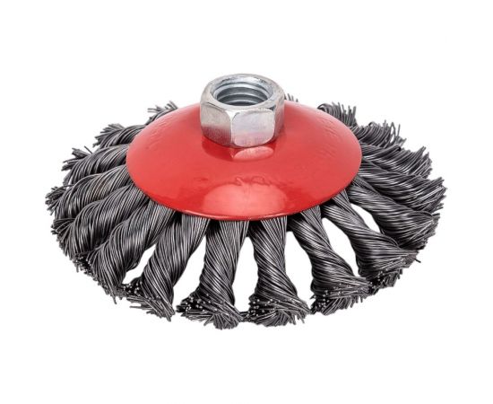 Щетка-крацовка (100 мм; гайка М14) Hobbi 45-2-810 