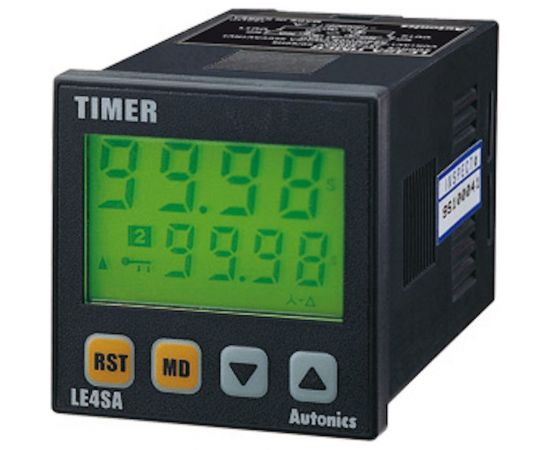 Таймер Autonics LE4SA с ЖК-экраном с подсветкой 24-240 B, артикул 00000012683 