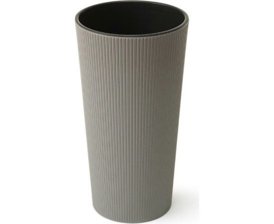 Кашпо с вкладышем LAMELA Sp.z o. LILIA ECO jumper 876 30х60 см, серое 061769 