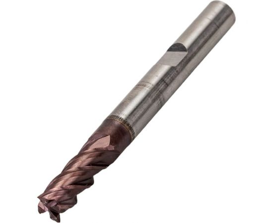 Фреза быстрорежущая по металлу HSS покрытие TiAlN (5x13x57x6 мм; Z=4) CUT2 AS51304576 – изображение 4