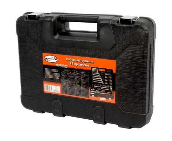 Набор инструмента АвтоDело DR 1/2" DR 1/4" 88 предметов 39883 13808 – изображение 2
