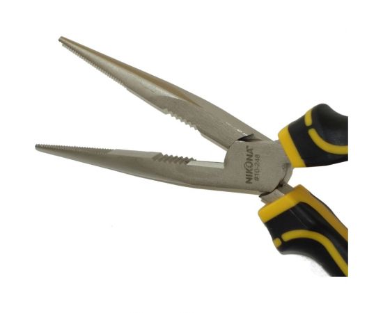 Длинногубцы NIKONA плоские, с режущими кромками, 210мм 10-248 – изображение 4