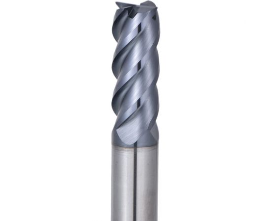 Фреза концевая монолитная твердосплавная 8х100 мм СпецТехИнструмент D8L100T4AlTiNHRC60ASTI – изображение 2
