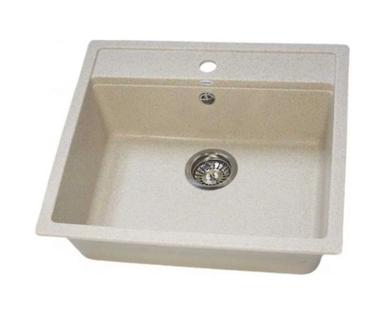 Кухонная мойка ULGRAN U-104 бежевый U-104-328 – изображение 3