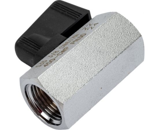 Шаровой кран RUB серия NAPOLI (S.35), 3/8 DN8 PN30, ВР-ВР, флажок S35CF0 – изображение 2