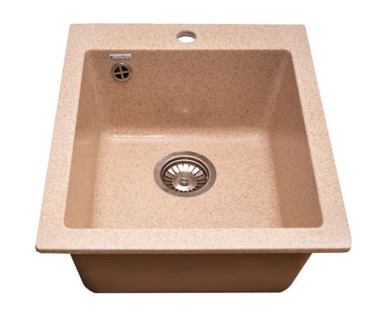 Кухонная мойка GranAlliance GA-24 песочный GA-24-302 – изображение 2
