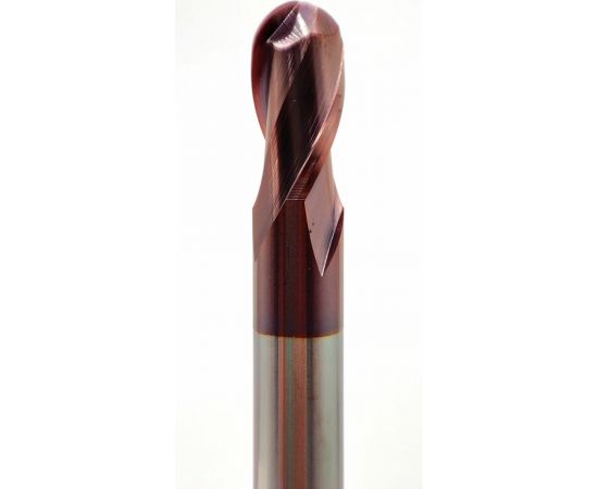 Фреза твердосплавная сферическая D2-BN1.0-L50-T2-TiAlN-HRC55A СпецТехИнструмент D2BN1.0L50T2TiAlNHRC55ASTI – изображение 4