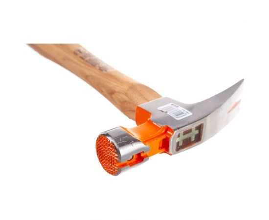 Молоток-гвоздодер Truper MOR-24F 16662 деревянная ручка – изображение 2