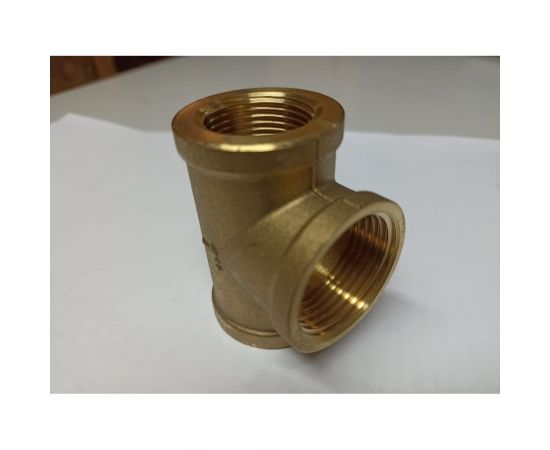 Тройник Гроссис (латунь) переходной ВР 3/4" х 1" х 3/4" 0730338 – изображение 3