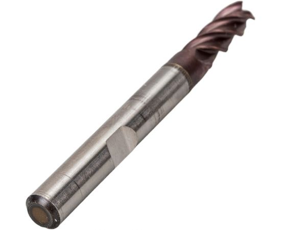 Фреза быстрорежущая по металлу HSS покрытие TiAlN (5x13x57x6 мм; Z=4) CUT2 AS51304576 – изображение 3