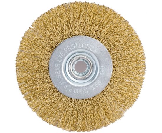 Щетка дисковая для УШМ 125 мм, M14, гофрированная проволока Gepard GP0892-125 – изображение 3