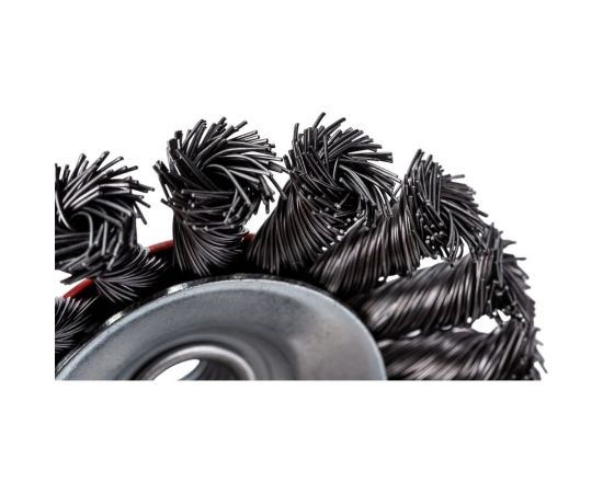 Щетка-крацовка (100 мм; гайка М14) Hobbi 45-2-810 – изображение 2