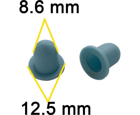 Автокрепеж для VAG/BMW/Fiat/Lancia 10 шт 1H0853586 КрепАвто 1225 – изображение 3