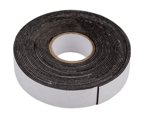 Двусторонняя клейкая лента Airline 20 мм х 5 м, вспененная основа, черная ADS-F-03 – изображение 3