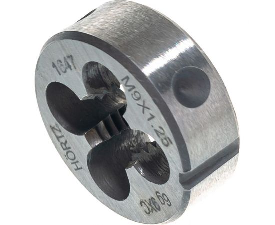 Плашка М 9 х1.25 9ХС HORTZ 204005 – изображение 2