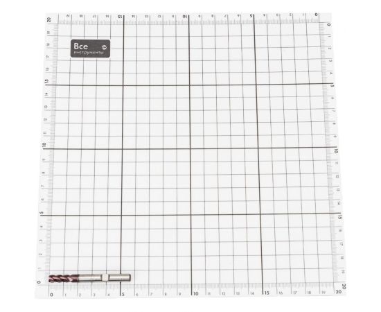 Фреза быстрорежущая по металлу HSS покрытие TiAlN (5x13x57x6 мм; Z=4) CUT2 AS51304576 – изображение 2