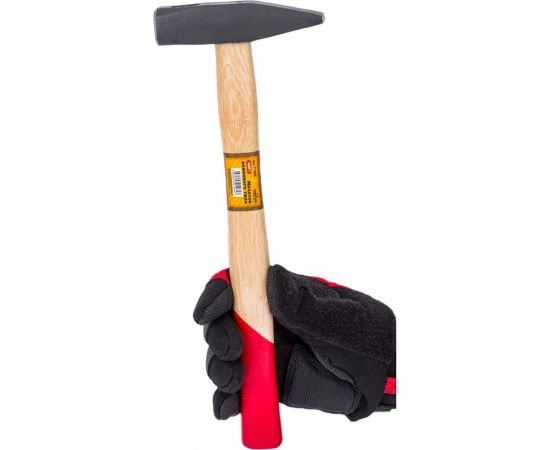 Молоток СЕРВИС КЛЮЧ 400гр. с деревянной ручкой 71404 – изображение 4