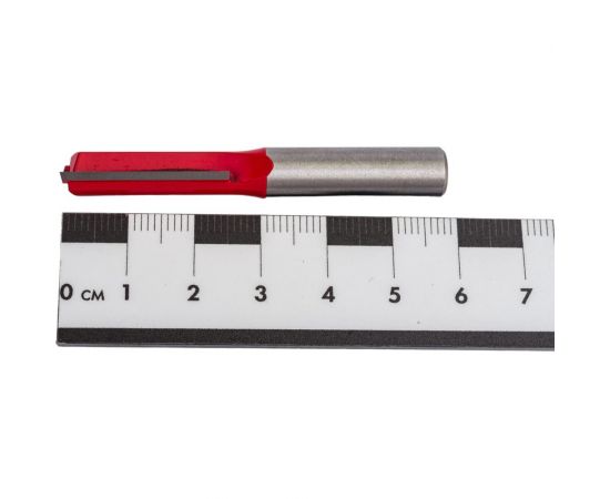 Фреза пазовая прямая (8х25 мм; хвостовик 8 мм) Атака 8141470 – изображение 2