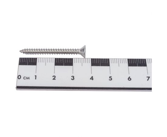 Потайной саморез КРЕП-КОМП нержавейка, PH, DIN 7982, А2, унив., 3.9х38, 500 шт. спн3938 – изображение 2