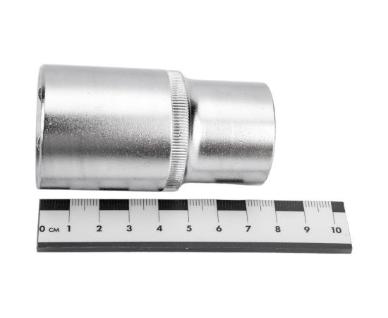 Головка торцевая глубокая 6 граней (32 мм; 1/2 Dr) KRAFT KT 700390 – изображение 5