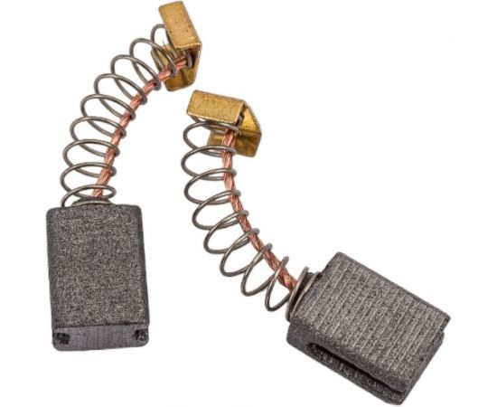 Щётки угольные У01596 5х8х10 мм, пятак-скоба 5х6 мм, 2 шт для Hammer, ИНТЕРСКОЛ Калибр 00000076425 