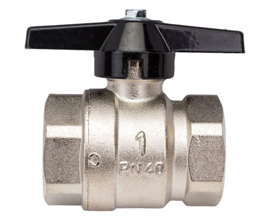 Шаровой полнопроходной кран для трубопровода Зубр 1" 4-51323-C-1 