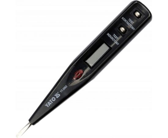 Отвертка-индикатор YATO цифровая 12-220В YT-2862 