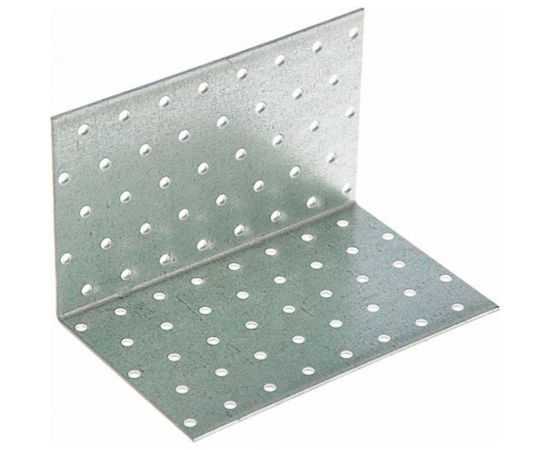 Крепёжный равносторонний уголок КРЕП-КОМП KUR 80x80x200x2 мм, 10 шт. кур80200п 