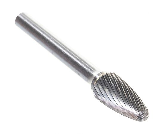 Борфреза гиперболическая со сферическим концом (10х20х6х65 мм; ВК8; F10; 20M06) ИНСТУЛС 00001418509 