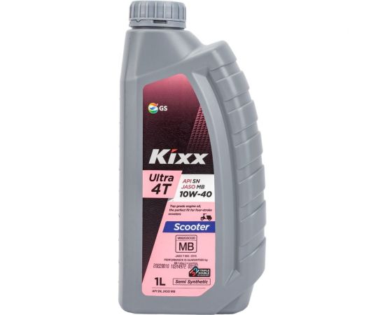 Масло моторное Ultra 4T Scooter (1 л; 10w-40; API SN, JASO MB) KIXX L5129AL1E1 
