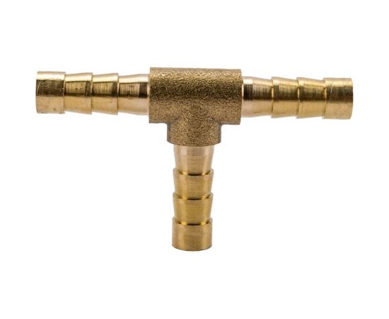 Тройник под шланг елочка 6 мм Pegas pneumatic 3501 