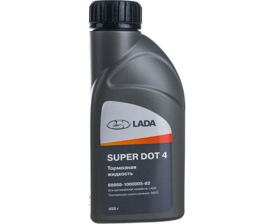 Тормозная жидкость LADA DOT-4 0,5 кг фирменная упаковка 88888100000582 
