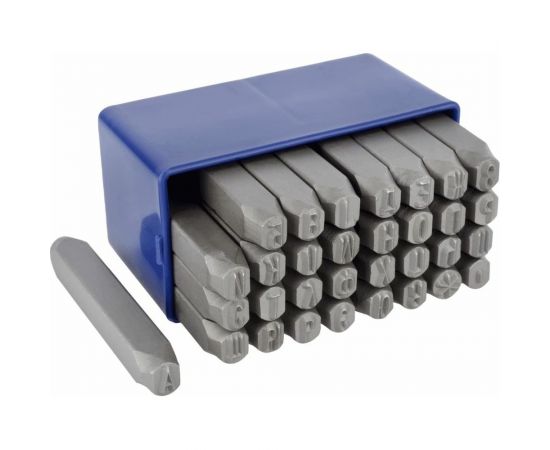 Набор стальных буквенных клейм BERIL 552006 кириллица, 6 мм 12238 