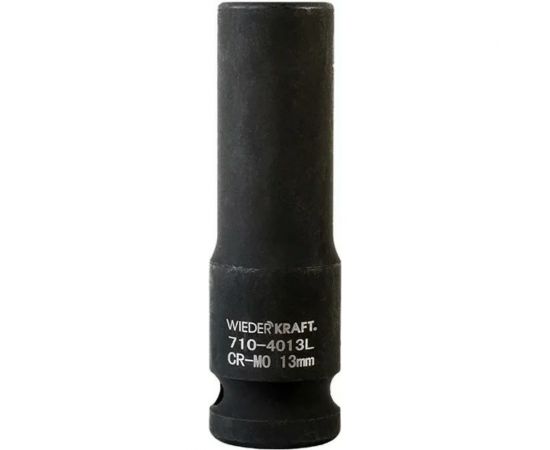Головка торцевая ударная глубокая 6-гранная (13 мм; 1/2DR) WIEDERKRAFT WDK-710-4013L 