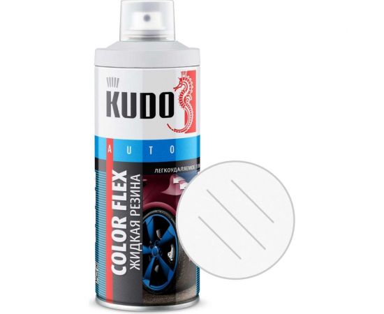 Жидкая резина KUDO COLOR FLEX прозрачная KU-5551 