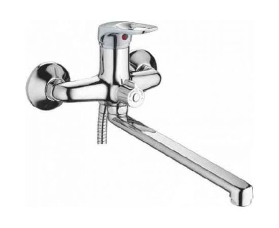 Смеситель для ванны LEDEME картридж диаметр 35 мм, дивертор в корпусе керамика L2236 89281 